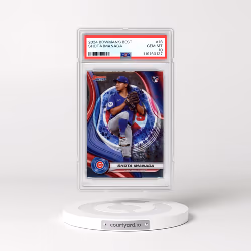 2024 Bowman's Best #16 Shota Imanaga (PSA 10 GEM MINT)