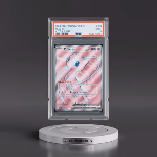 2023 Pokémon Mew EN-151 #193 Mew EX - Holo Ultra Rare (PSA 9 MINT)
