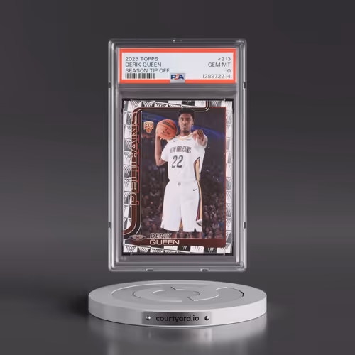 2025 Topps #213 Derik Queen - Season Tip Off (PSA 10 GEM MINT)