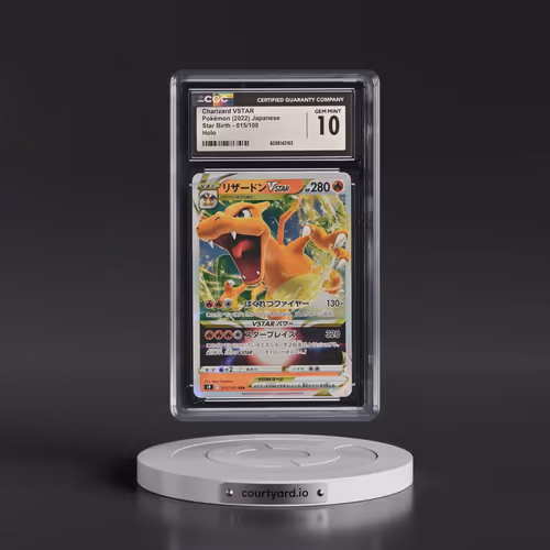 2022 Star Birth #015/100 Charizard VSTAR - Holo (CGC 10 GEM MINT)