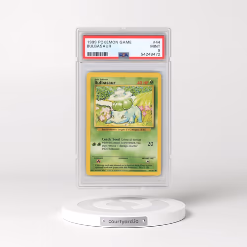 1999 Pokémon Game #44 Bulbasaur (PSA 9 MINT)