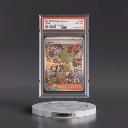 2023 Pokémon Sv4a-Shiny Treasure EX #352 Clive - Special Art Rare (PSA 10 GEM MINT)