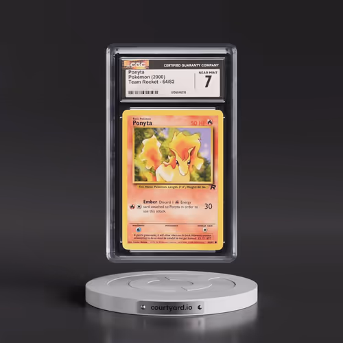 1999 Team Rocket #64/82 Ponyta (CGC 7 NM)