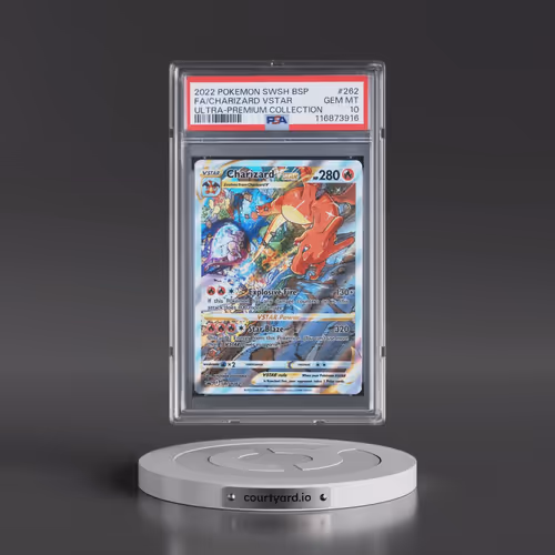 2022 Pokémon Swsh Black Star Promo #262 Charizard Vstar - Full Art Sword & Shield Ultra-Premium Coll