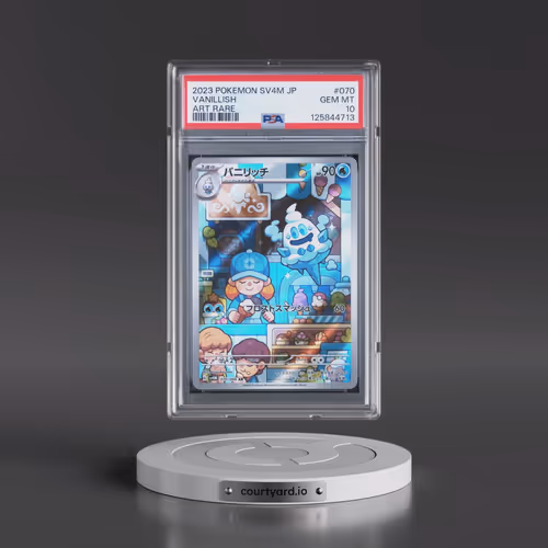 2023 Pokémon Sv4m-Future Flash #070 Vanillish - Art Rare (PSA 10 GEM MINT)