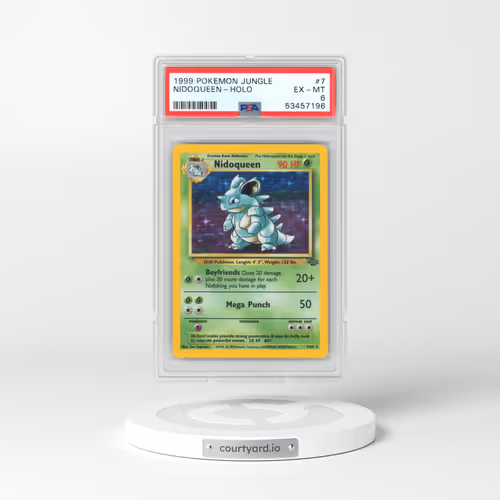 1999 Pokémon Jungle #7 Nidoqueen - Holo (PSA 6 EX-MT)