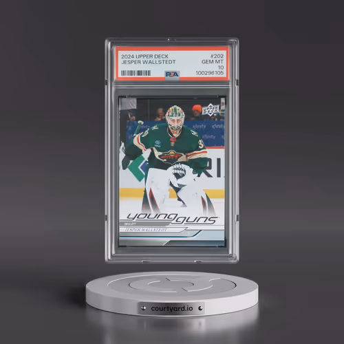 2024 Upper Deck #202 Jesper Wallstedt (PSA 10 GEM MINT)