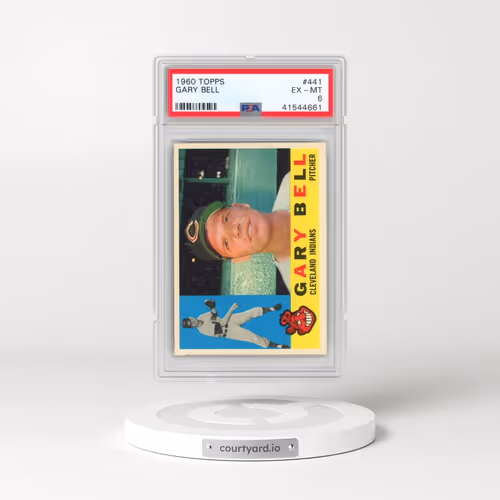 1960 Topps #441 Gary Bell (PSA 6 EX-MT)