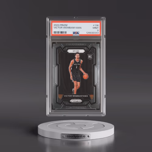 2023 Panini Prizm #136 Victor Wembanyama (PSA 9 MINT)