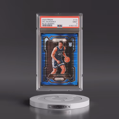 2023 Panini Prizm #179 GG Jackson II - Blue Seismic (PSA 9 MINT)