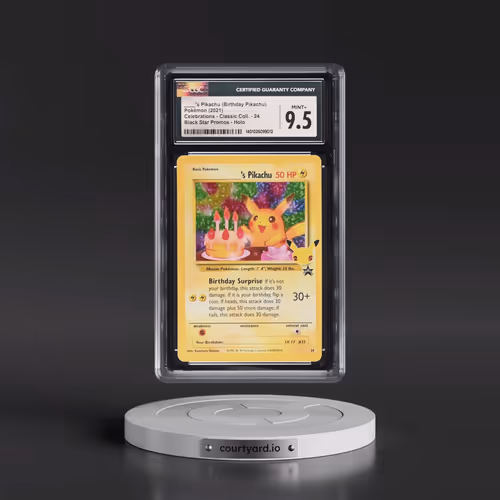 2021 Celebrations - Classic Collection #24 ____'s Pikachu - Black Star Promos Holo (CGC 9.5 MINT+)