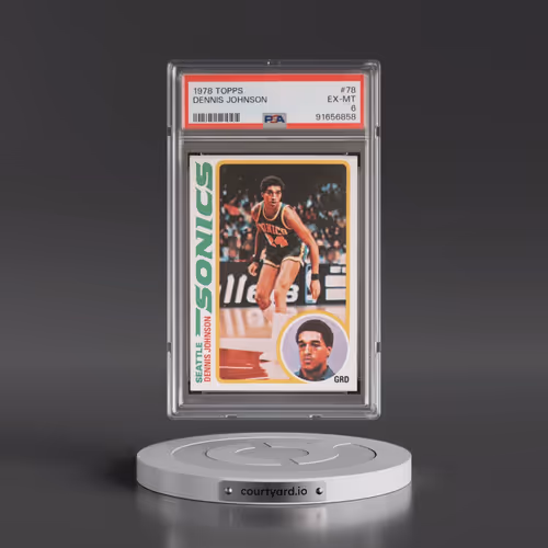 1978 Topps #78 Dennis Johnson (PSA 6 EX-MT)