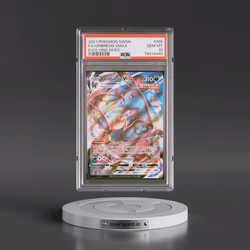 2021 Pokémon Sword & Shield Evolving Skies #095 Umbreon Vmax - Full Art (PSA 10 GEM MINT)