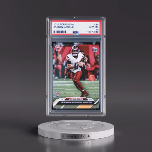2024 Topps Now #24 Jayden Daniels (PSA 10 GEM MINT)