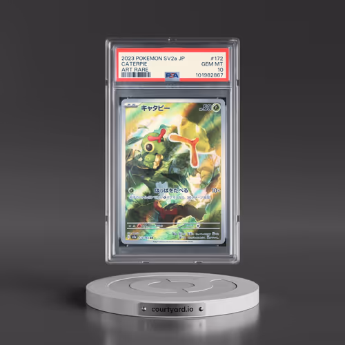 2023 Pokémon Sv2a-Pokemon 151 #172 Caterpie - Art Rare (PSA 10 GEM MINT)