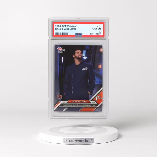 2024 Topps Now #D1 Caleb Williams (PSA 10 GEM MINT)