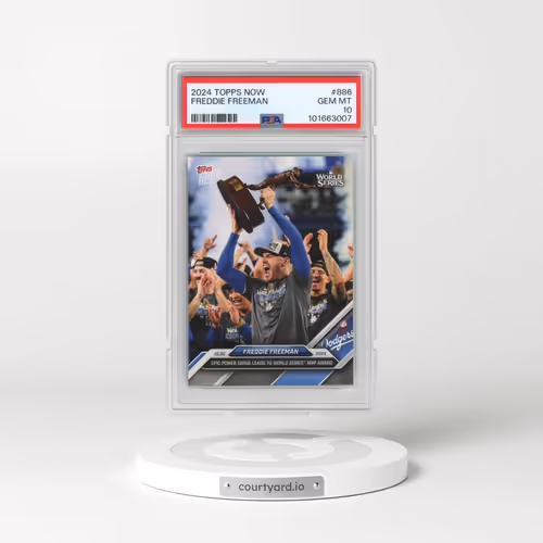 2024 Topps Now #886 Freddie Freeman (PSA 10 GEM MINT)