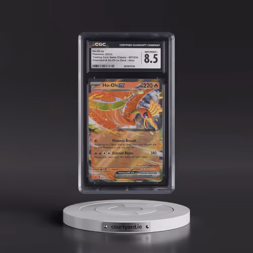 2023 Trading Card Game Classic - CLV, CLC, CLB #007/034 Ho-Oh ex - Charizard & Ho-Oh ex Deck - C