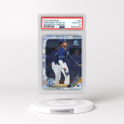 2019 Bowman Prospects Chrome #25 Fernando Tatis Jr. (PSA 10 GEM MINT)