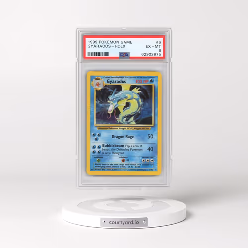 1999 Pokémon Game #6 Gyarados - Holo (PSA 6 EX-MT)