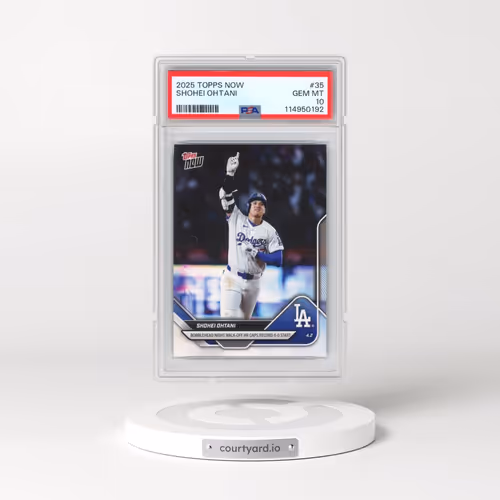 2025 Topps Now #35 Shohei Ohtani (PSA 10 GEM MINT)
