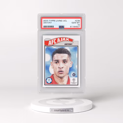 2020 Topps Living UEFA Champions League #238 Antony (PSA 10 GEM MINT)