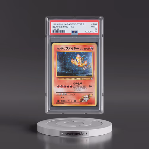 1999 Pokémon Gym 2 #146 Blaine's Moltres - Holo (PSA 9 MINT)