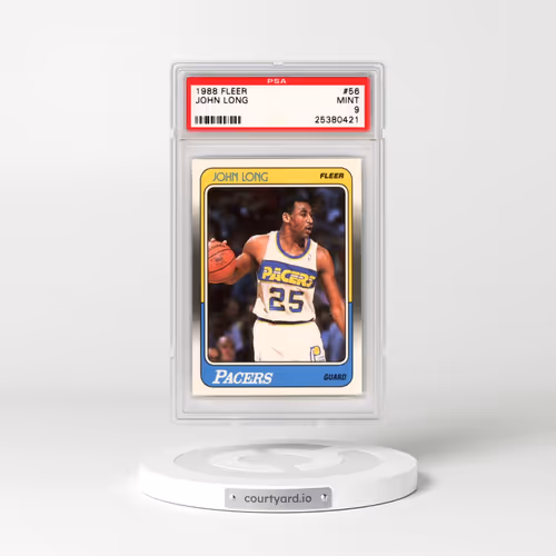 1988 Fleer #56 John Long (PSA 9 MINT)