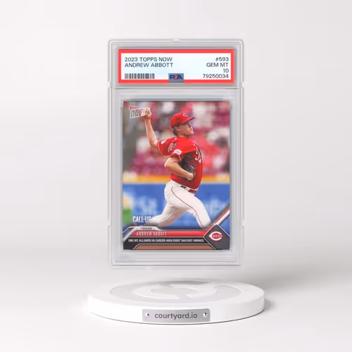2023 Topps Now #593 Andrew Abbott (PSA 10 GEM MINT)