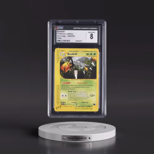 2003 Skyridge #H4/H32 Beedrill - Holo (CGC 8 NM-MT)