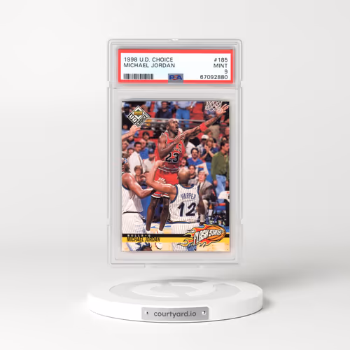 1998 UD Choice #185 Michael Jordan (PSA 9 MINT)