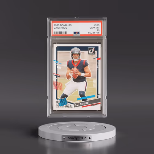 2023 Panini Donruss #339 CJ Stroud (PSA 10 GEM MINT)