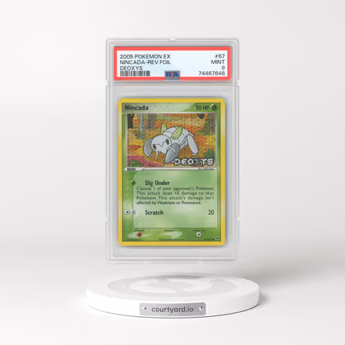2005 EX Deoxys #67 Nincada - Holo (PSA 9 MINT)