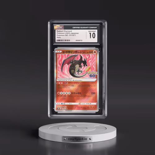 2022 Pokémon GO #011/071 Radiant Charizard - Holo (CGC 10 GEM MINT)