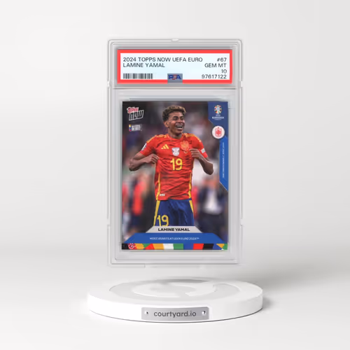 2024 Topps Now UEFA Euro #67 Lamine Yamal (PSA 10 GEM MINT)