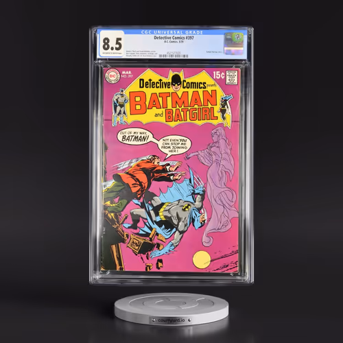 Detective Comics #397 CGC 8.5 Off-white to White Pages (DC Comics, 3/70) - Universal