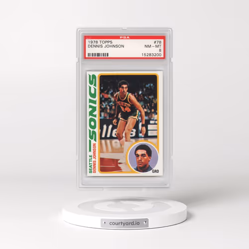 1978 Topps #78 Dennis Johnson (PSA 8 NM-MT)