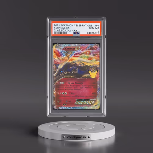 2021 Pokémon Celebrations Classic Collection #97 Xerneas EX - Holo (PSA 10 GEM MINT)