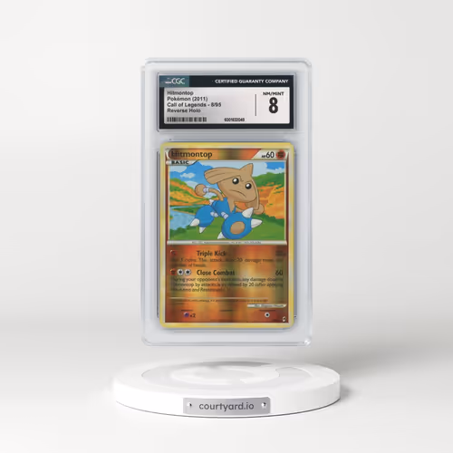 2011 Call of Legends #8/95 Hitmontop - Reverse Holo (CGC 8 NM-MT)
