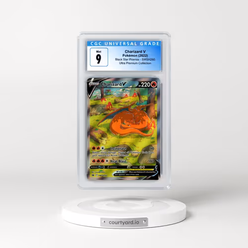 2017 Black Star Promos - Sword & Shield #SWSH260 Charizard V - Holo Ultra-Premium Collection (CGC 9 MINT)