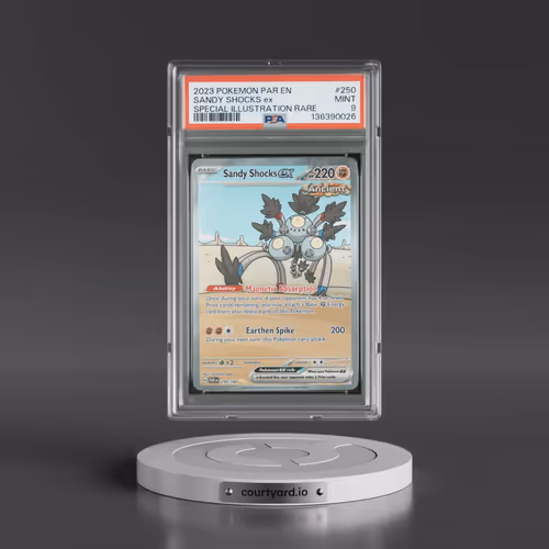 2023 Pokémon Par EN-Paradox Rift #250 Sandy Shocks EX - Holo Special Illustration Rare (PSA 9 MINT)