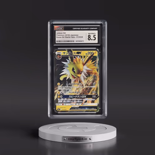 2018 Eevee GX Starter Sets #013/038 Jolteon GX - Holo (CGC 8.5 NM-MT+)