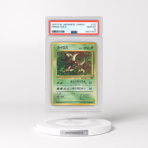 1997 Pokémon Jungle #127 Pinsir - Holo (PSA 10 GEM MINT)