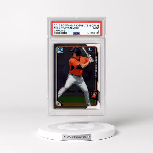 2015 Bowman Chrome Prospects #BCP138 Mike Yastrzemski (PSA 9 MINT)