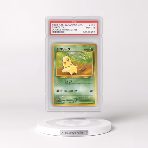2000 Pokémon Neo #152 Chikorita (PSA 9 MINT)