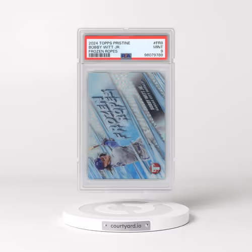 2024 Topps Pristine Frozen Ropes #FR8 Bobby Witt Jr. (PSA 9 MINT)