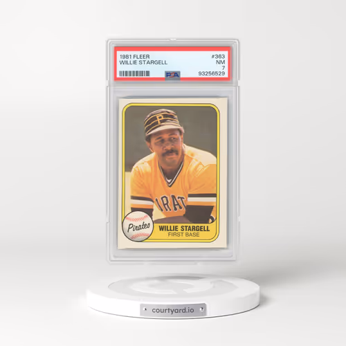 1981 Fleer #363 Willie Stargell (PSA 7 NM)