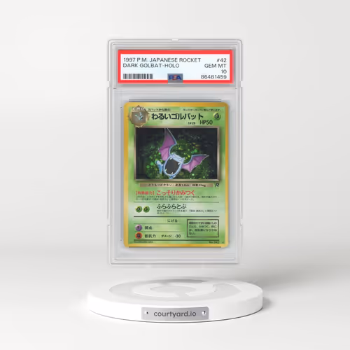1997 Pokémon Rocket #42 Dark Golbat - Holo (PSA 10 GEM MINT)