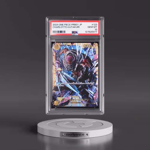 2024 One Piece Japanese PRB01-Premium Booster -One Piece Card the Best #123 Charlotte Katakuri (PSA