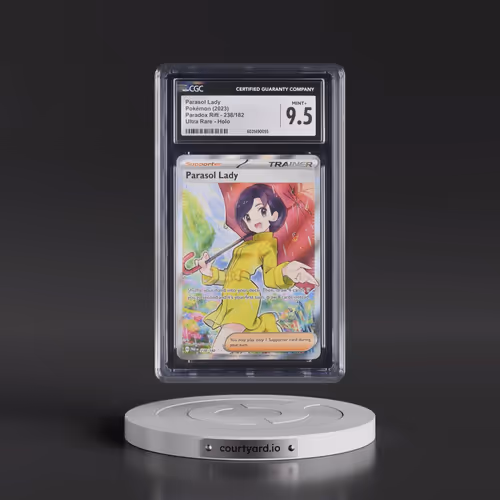 2023 Paradox Rift - PAR EN #238/182 Parasol Lady - Ultra Rare Holo (CGC 9.5 MINT+)